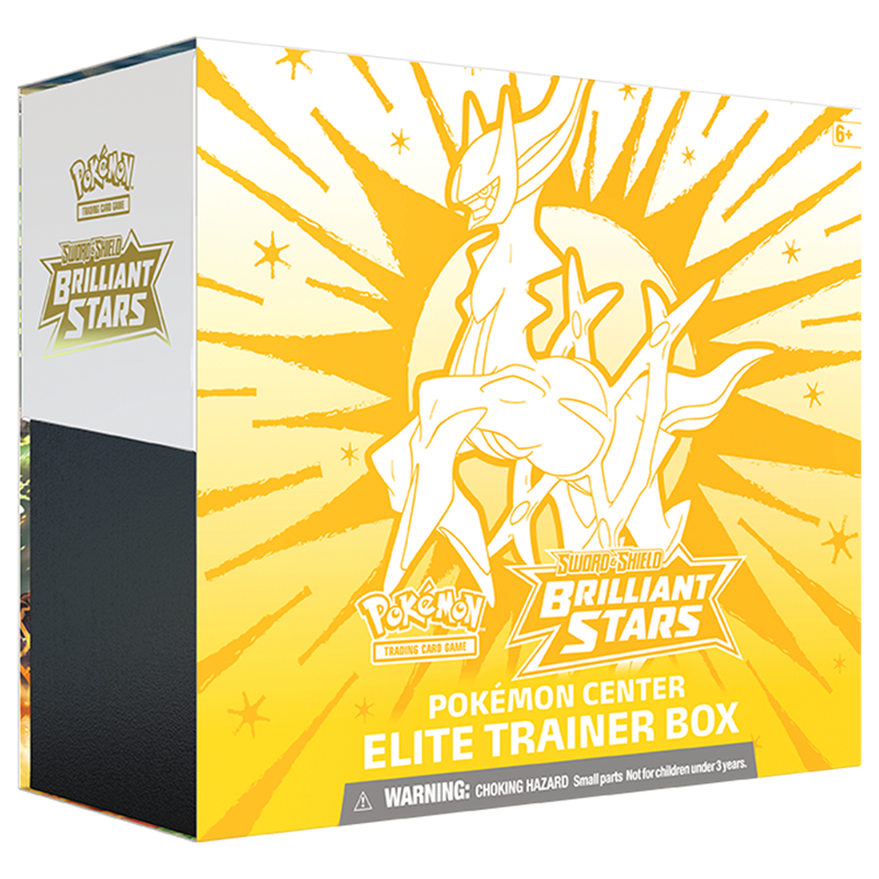 Pokémon TCG: Brilliant Stars: Elite Trainer Box Pokémon Center