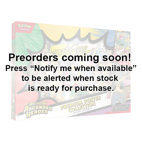 Pokémon TCG: Ascended Heroes: Premium Poster Collection