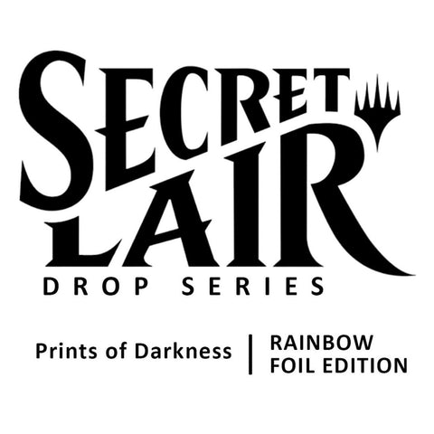 Magic the Gathering: Secret Lair: Prints of Darkness - Rainbow Foil
