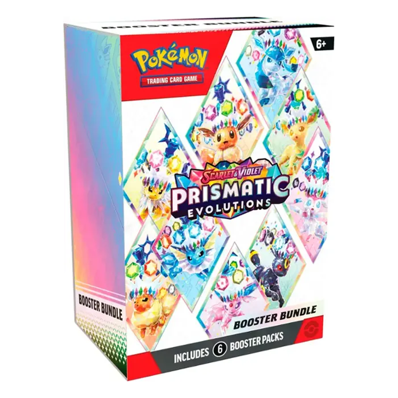 Pokmon TCG: Prismatic Evolutions: Booster Bundle Pokmon TCG: Prismatic Evolutions: Booster Bundle