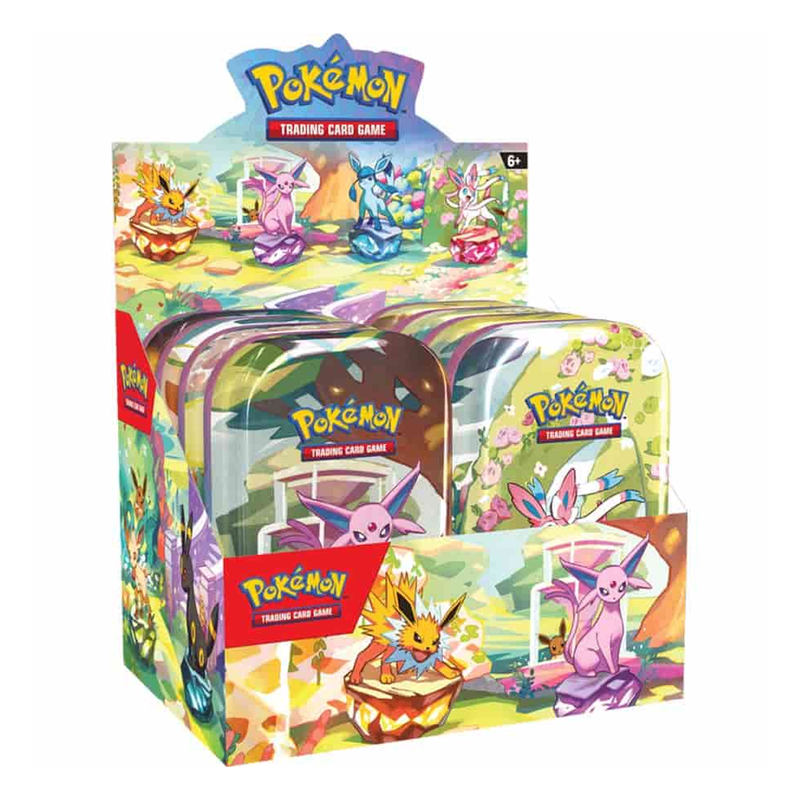 Pokmon TCG: Prismatic Evolutions: Mini Tins Pokmon TCG: Prismatic Evolutions: Mini Tins