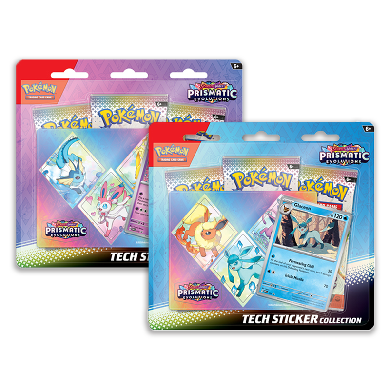 Pokémon TCG: Prismatic Evolutions: Tech Sticker Collection