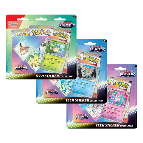 Pokémon TCG: Prismatic Evolutions: Tech Sticker Collection (Single - Random)