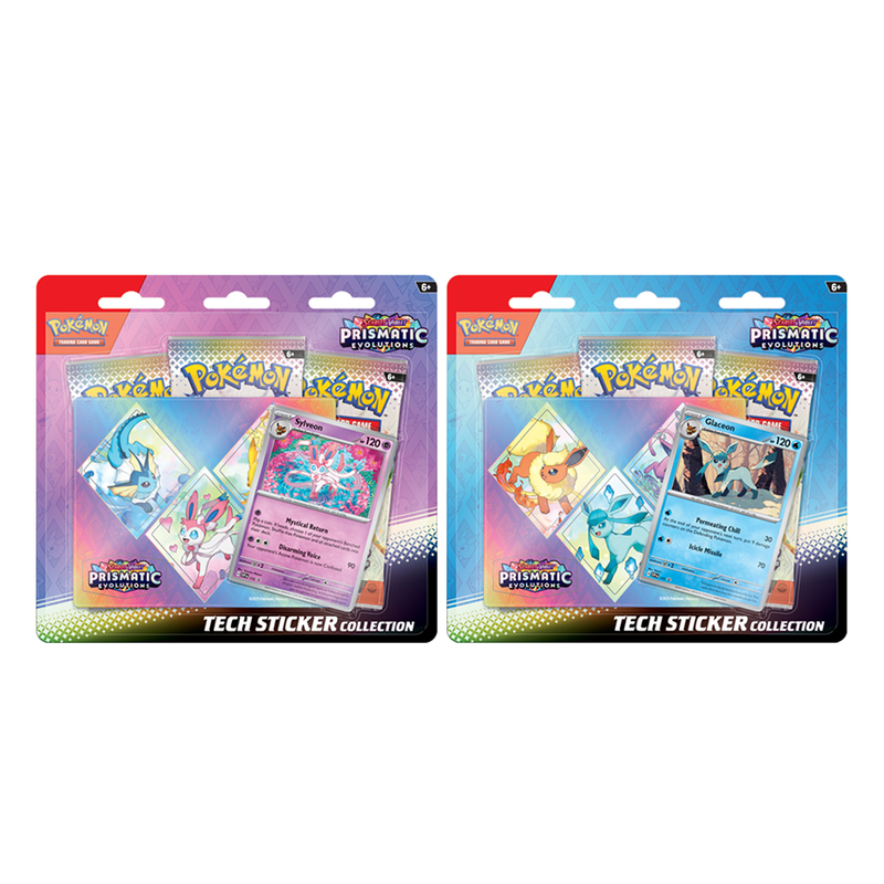 Pokémon TCG: Prismatic Evolutions: Tech Sticker Collection