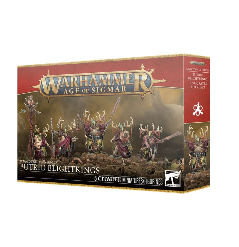 Warhammer Age of Sigmar: Maggotkin of Nurgle: Putrid Blightkings