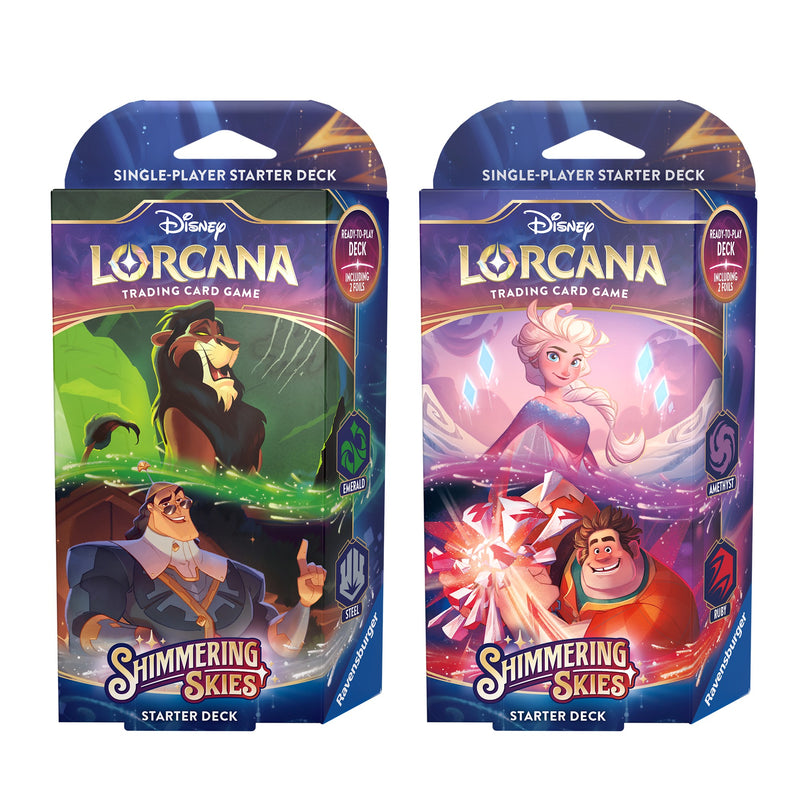 Lorcana TCG: Shimmering Skies: Starter Decks