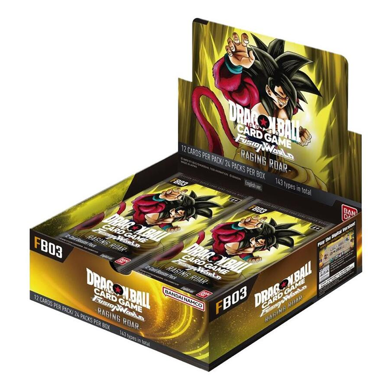 Dragon Ball Super TCG: Raging Roar Booster Display