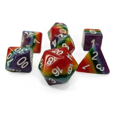Zulu's Layered Rainbow Dice