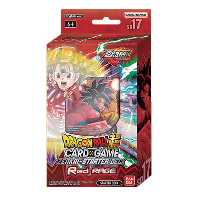 Dragon Ball Super TCG: Red Rage (Starter Deck 17)