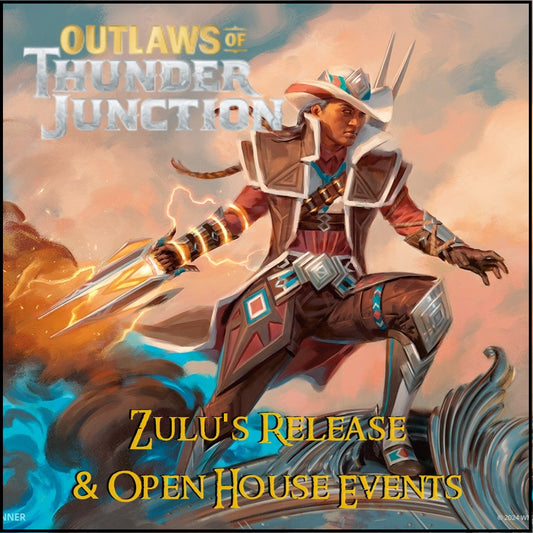 Outlaws of Thunder Junction MTG Release + Open House events