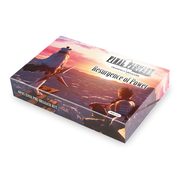 final fantasy resurgence of power booster box Final Fantasy TCG: Resurgence of Power Prerelease Kit