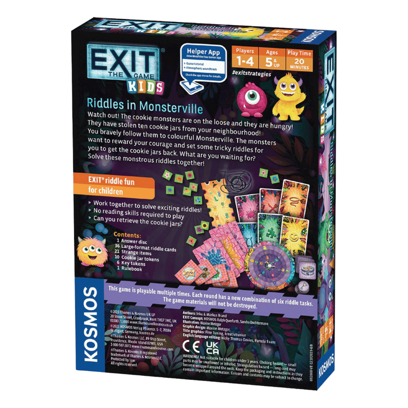 Exit: Kids: Riddles in Monsterville