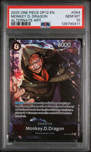 PSA GEM MT 10 Monkey D. Dragon [Op12-Legacy Of The Master] - 126790411