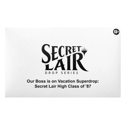 Magic the Gathering: Secret Lair: Secret Lair High: Class of '87