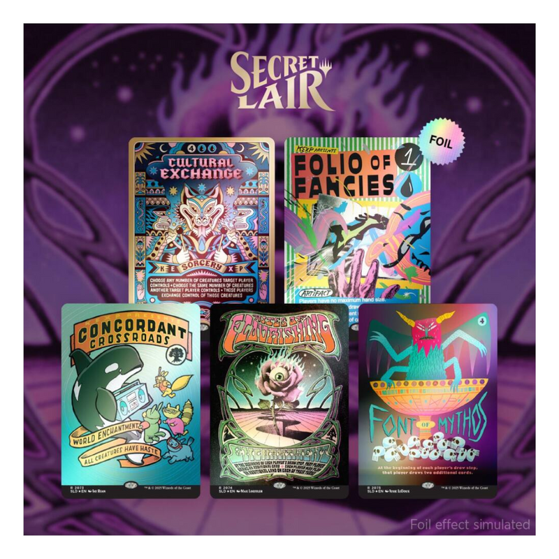 Magic the Gathering: Secret Lair x KEXP: You Are Not Alone - Rainbow Foil Edition