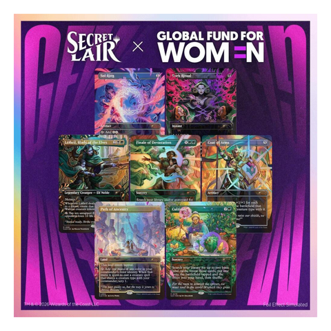 Magic the Gathering: Secret Lair: Their Magic is Limitless - Traditional Foil Edition