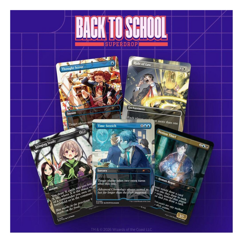 Magic the Gathering: Secret Lair: Maho Gakuin Seishin Hakusho