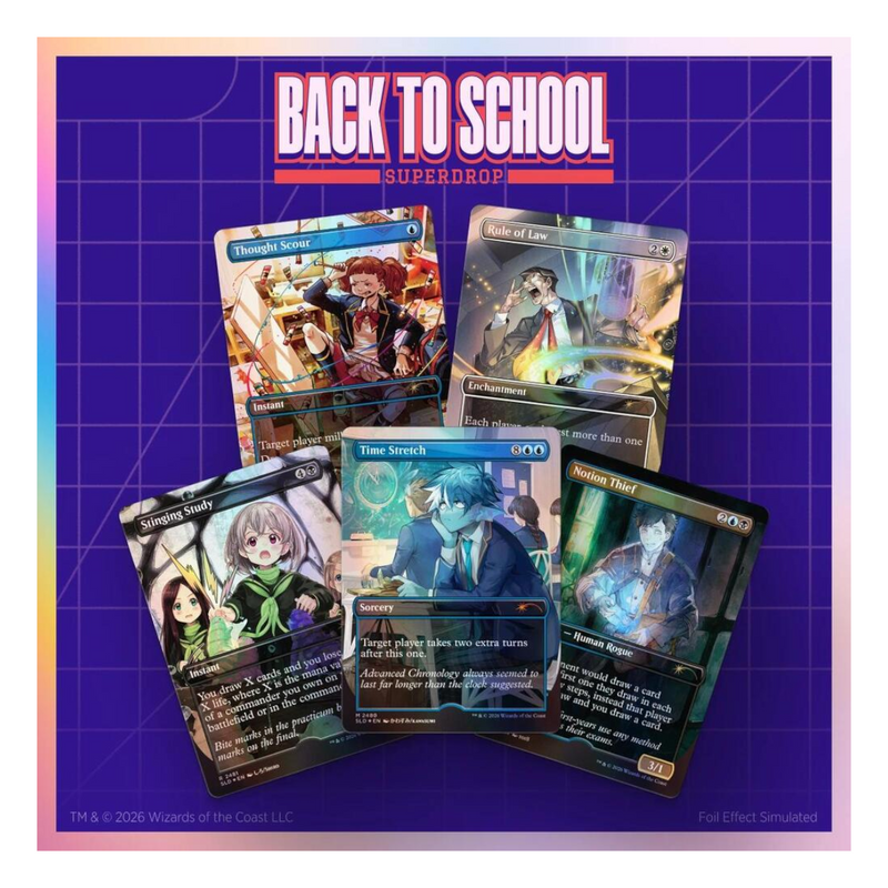 Magic the Gathering: Secret Lair: Maho Gakuin Seishun Hakusho - Traditional Foil Edition