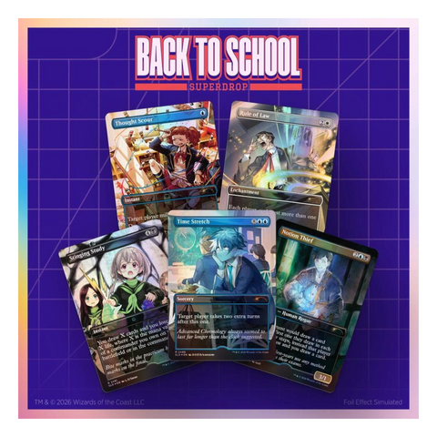 Magic the Gathering: Secret Lair: Maho Gakuin Seishun Hakusho - Traditional Foil Edition
