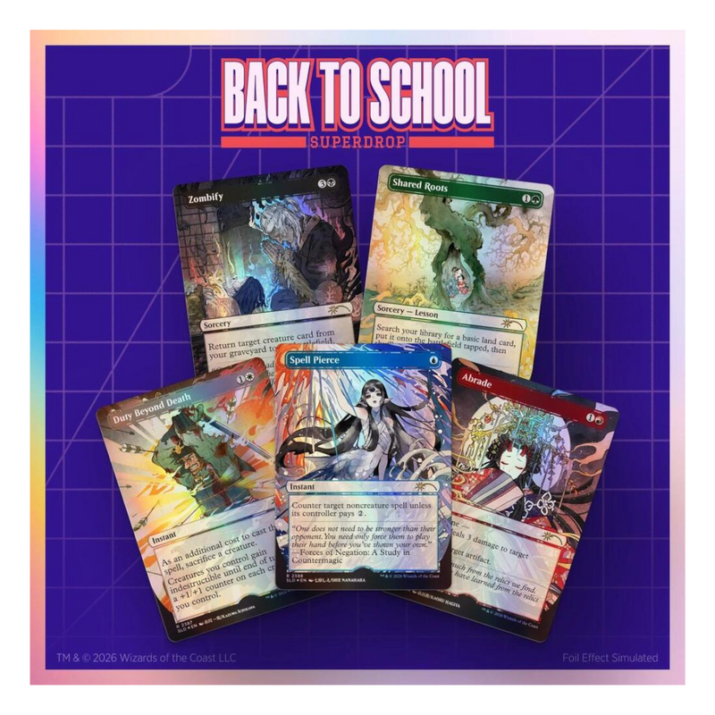 Magic the Gathering: Secret Lair: Return to Mystical Archive - Traditional Foil Edition