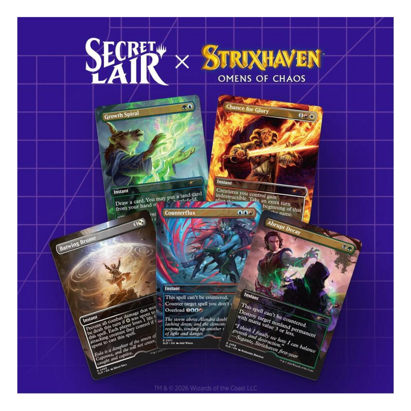 Magic the Gathering: Secret Lair: Omens of Chaos