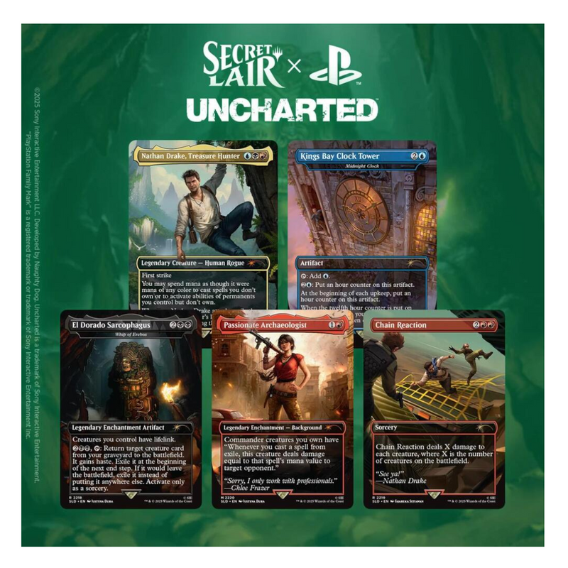 Magic the Gathering: Secret Lair x Uncharted