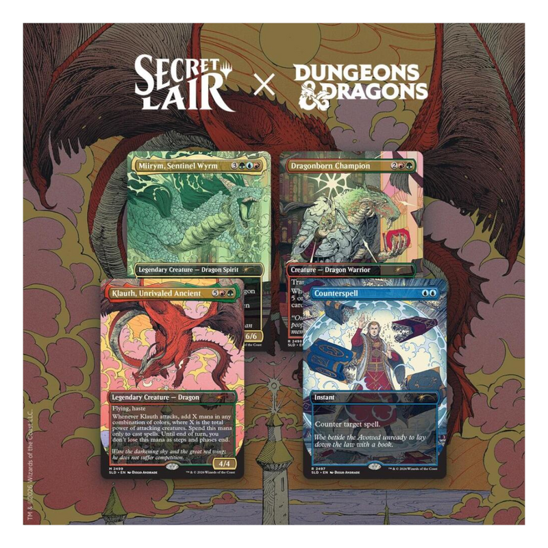 Magic the Gathering: Secret Lair x Dungeons & Dragons: Whispers in Candlekeep