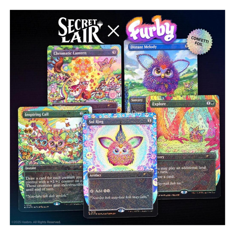 Magic the Gathering: Secret Lair x Furby: Doo-Ay Noo-Lah - Confetti Foil Edition