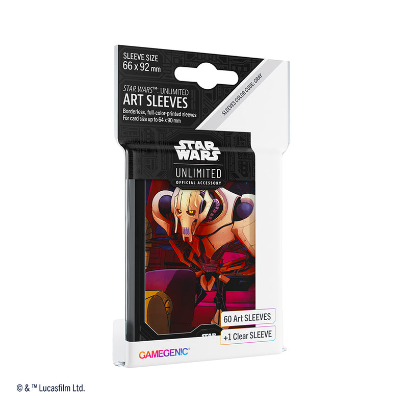 Star Wars Unlimited: Art Sleeves: General Grievous