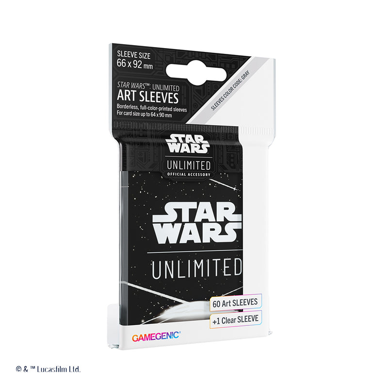 Star Wars Unlimited: Art Sleeves: Card Back White