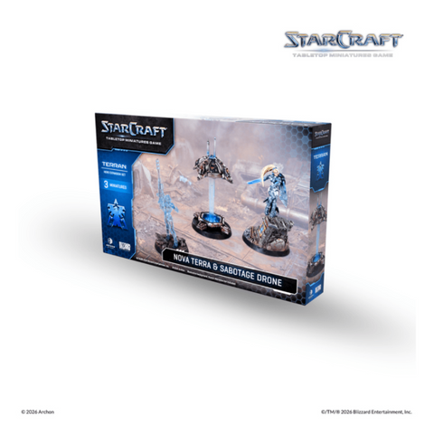 StarCraft The Miniatures Game: Terran: Nova Terra