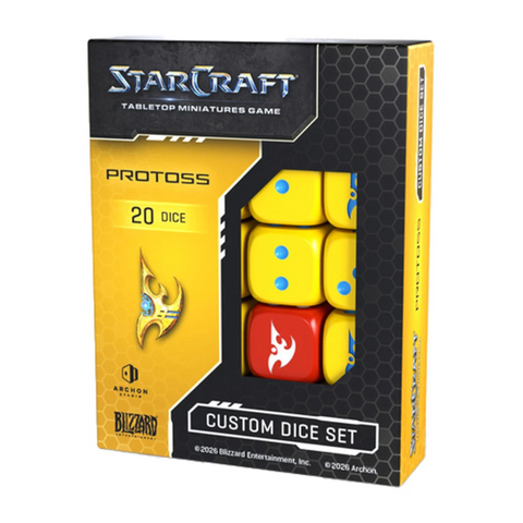 StarCraft The Miniatures Game: Protoss: Dice Set