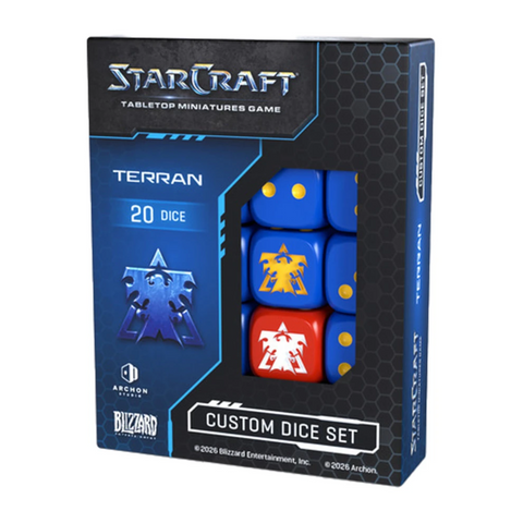 StarCraft The Miniatures Game: Terran: Dice Set