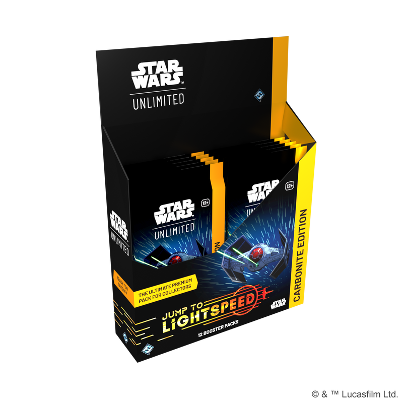 Star Wars Unlimited: Jump to Lightspeed: Carbonite: Booster Display