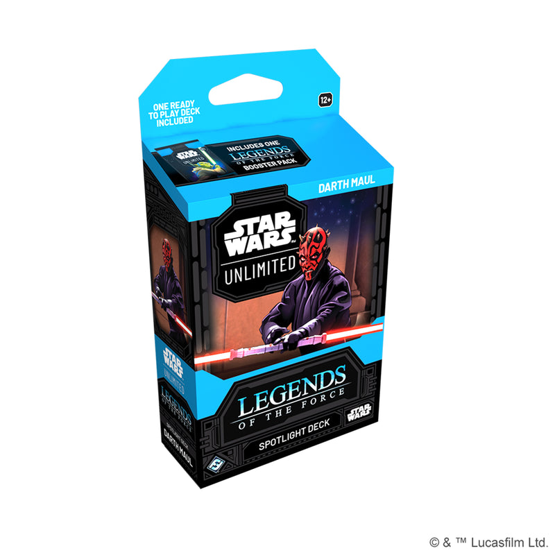 Star Wars Unlimited: Legends of the Force: Set of 2 Spotlight Decks