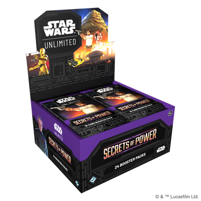 Star Wars Unlimited: Secrets of Power: Booster Display