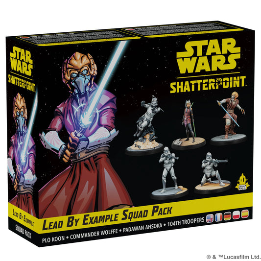 Star Wars: Shatterpoint: Lead by Example Squad Pack
