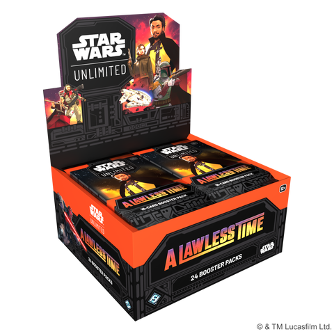 Star Wars Unlimited: A Lawless Time: Booster Display