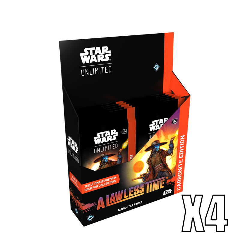 Star Wars Unlimited: A Lawless Time: Carbonite Booster Display Star Wars Unlimited: A Lawless Time: Carbonite Booster Display