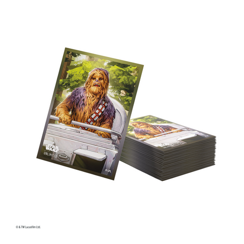 Star Wars Unlimited: Unlimited: Premium Art Sleeves: Chewbacca