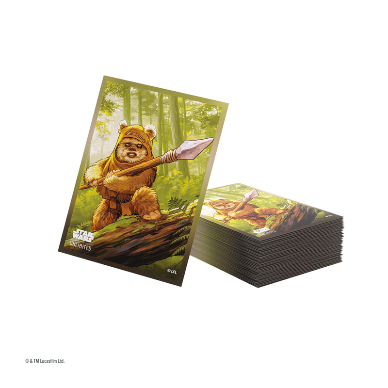 Star Wars Unlimited: Unlimited: Premium Art Sleeves: Wicket