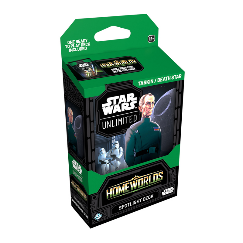 Star Wars Unlimited: Homeworlds: Both Spotlight Deck W/ Sleeves
