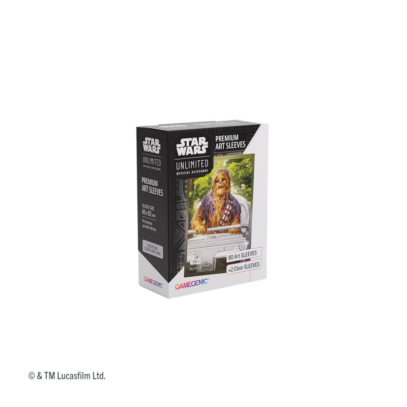Star Wars Unlimited: Unlimited: Premium Art Sleeves: Chewbacca
