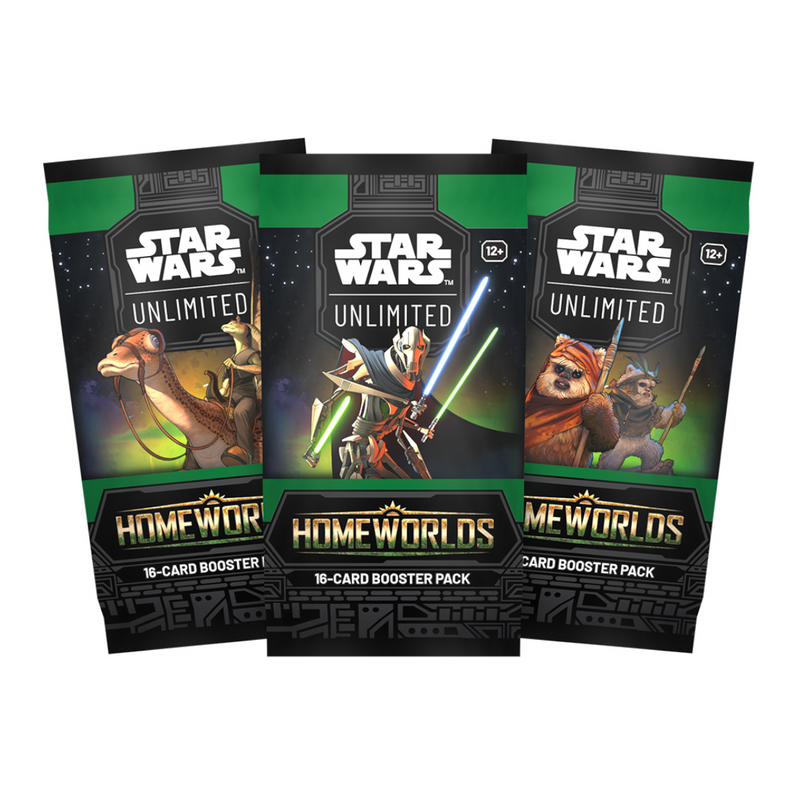 Star Wars Unlimited: Homeworlds: Booster Display