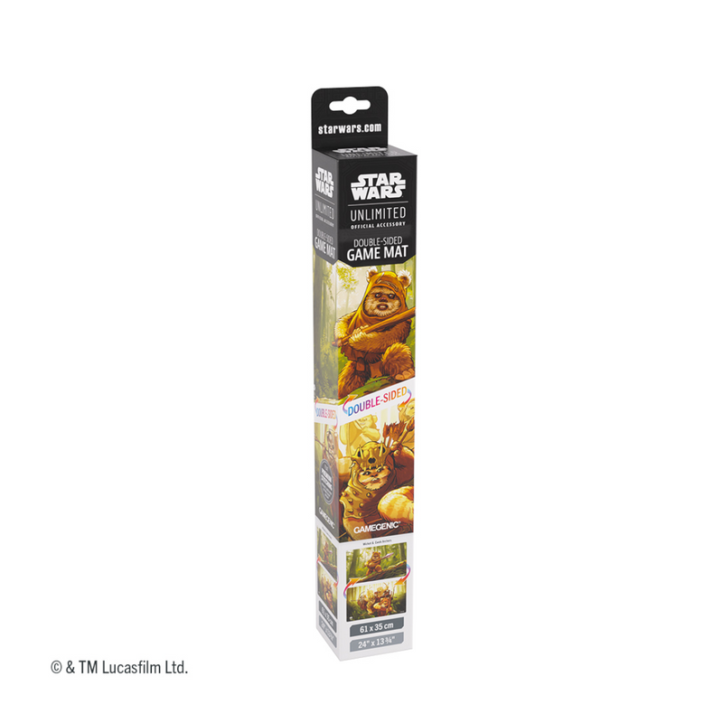 Star Wars Unlimited: Double-Sided Game Mat: Wicket & Ewok Archers