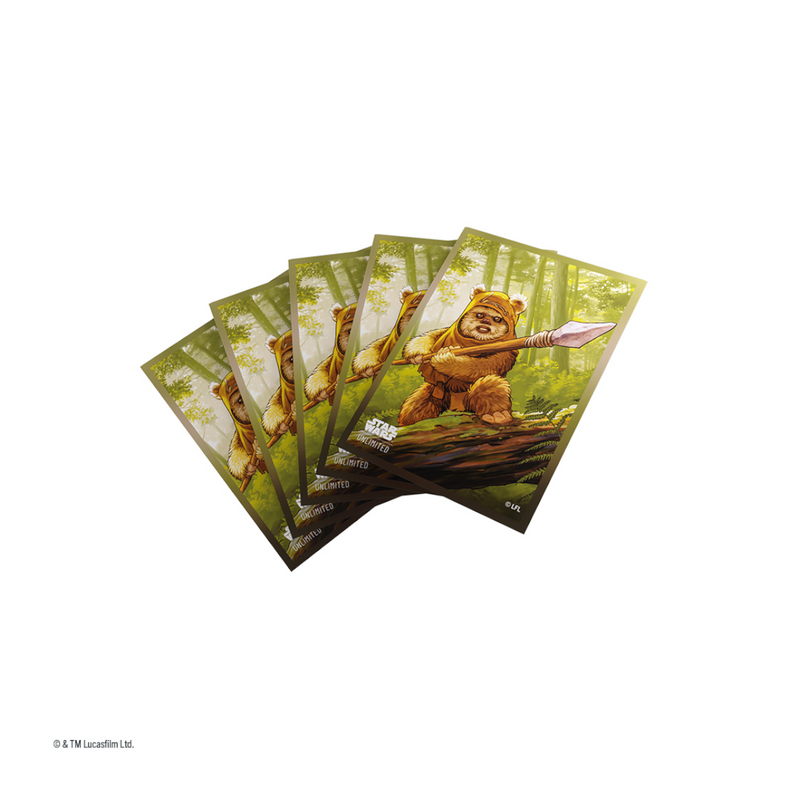 Star Wars Unlimited: Unlimited: Premium Art Sleeves: Wicket