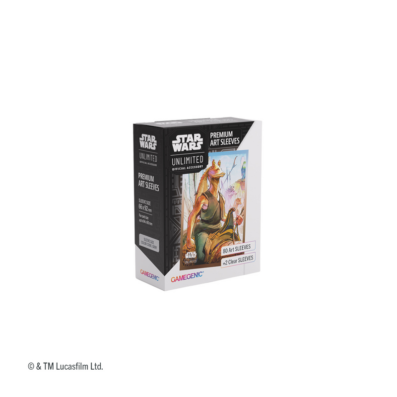 Star Wars Unlimited: Unlimited: Premium Art Sleeves: Jar Jar Binks