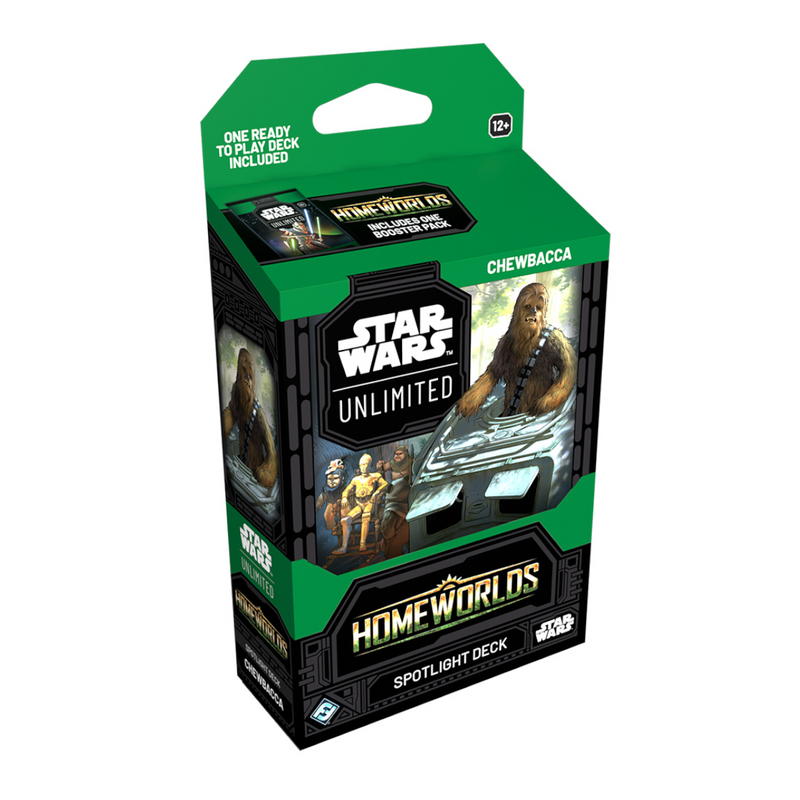 Star Wars Unlimited: Homeworlds: Both Spotlight Deck W/ Sleeves