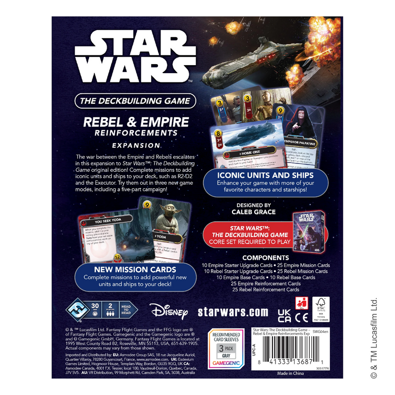 Star Wars: The Deckbuilding Game: Rebel & Empire Reinforcements Expansion