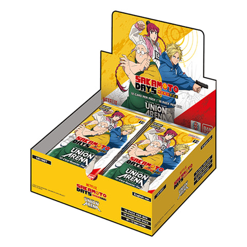 Union Arena TCG: Sakamoto Days (UE19BT): Booster Display